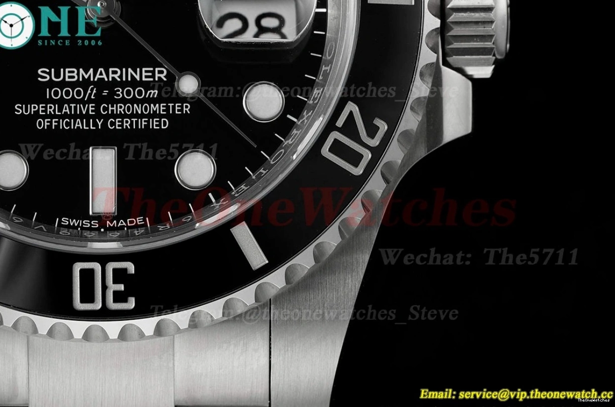 Submariner SS SS ARF VS3135 40mm Black Dial 116610LN 0201